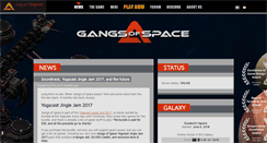 Desktop Screenshot of gangsofspace.com
